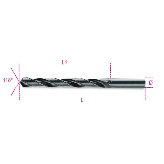 Beta 412A 14.00mm Cutting Diameter Twist Drill Bit Cylindrical Burnished Beta 412A 14.00mm Cutting Diameter Twist Drill Bit Cylindrical Burnished